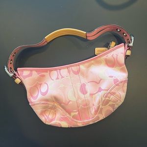 Coach Pink Logo Minibag